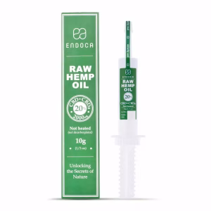 Endoca olie-pasta RAW 20% (2000mg CBDa+CBD) - stærk styrke - 10gram