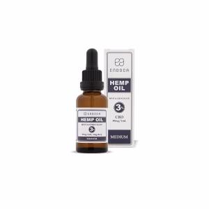 Endoca tilgad piparmündišokolaad 3% - suur 30 ml (900 mg CBD) - keskmise tugevusega - 1 mg õlitilga kohta - THC-vaba