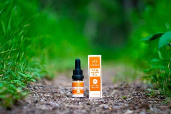 Endoca dråber RAW 30% - 10ml flaske (3000mg CBDa+CBD) - ekstra stærk styrke - 10mg per olie dråbe - gylden rød - Billede 3