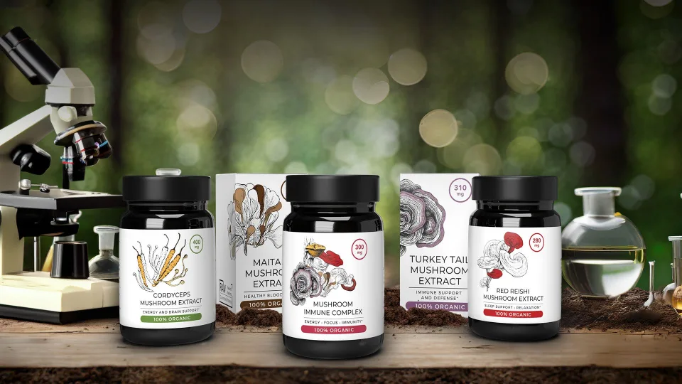 Endoca Poria Cocos 30 gominoles 50 mg d'extracte de bolets per gominola - Imatge 4